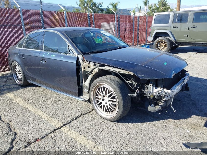 2014 Audi A4 2.0T Premium VIN: WAUAFAFL2EN037116 Lot: 40881166