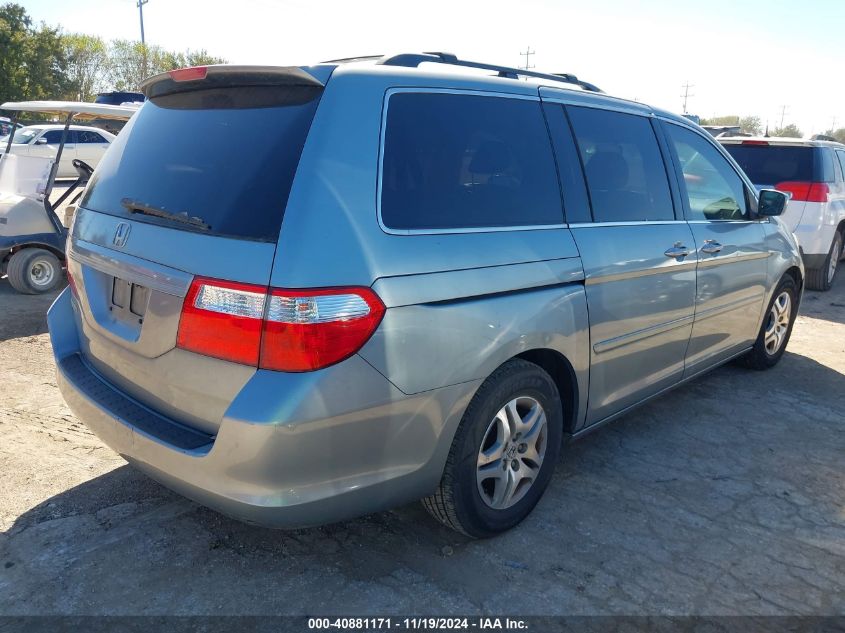 2006 Honda Odyssey Ex-L VIN: 5FNRL38636B012338 Lot: 40881171