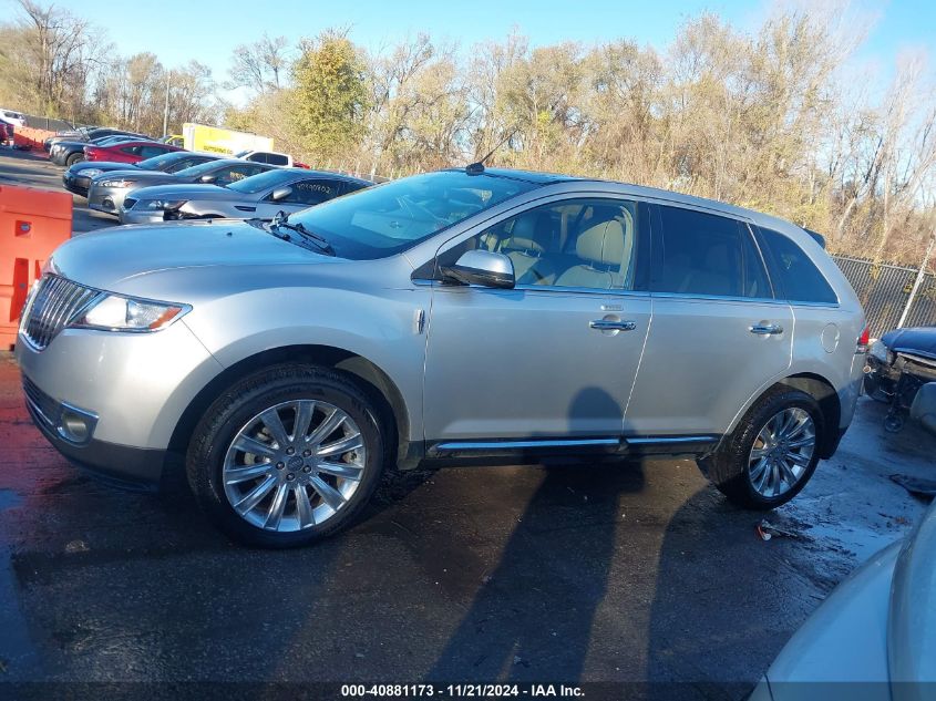 2013 Lincoln Mkx VIN: 2LMDJ6JK3DBL20130 Lot: 40881173