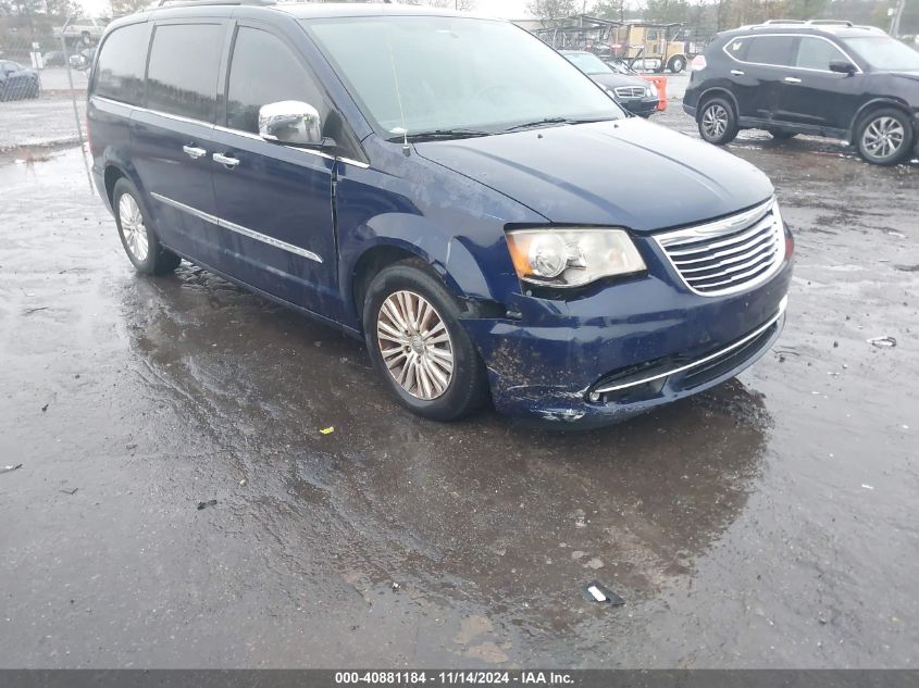 2013 Chrysler Town & Country Touring-L VIN: 2C4RC1CG3DR511145 Lot: 40881184