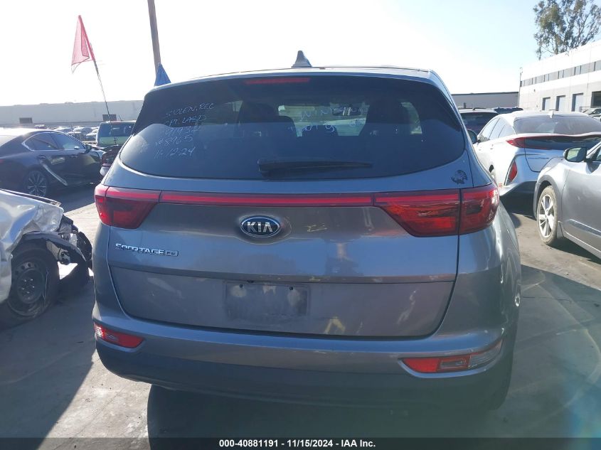 2018 Kia Sportage Lx VIN: KNDPM3AC6J7328965 Lot: 40881191