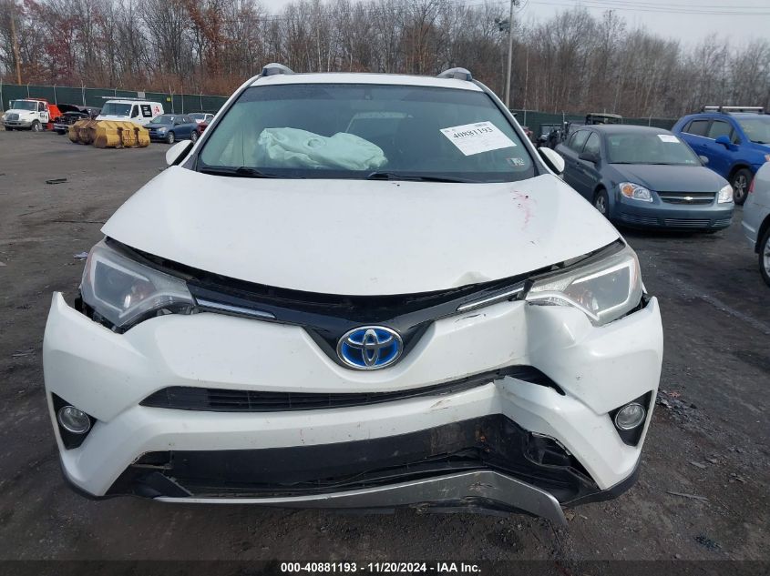 2016 Toyota Rav4 Hybrid Xle VIN: JTMRJREV4GD042056 Lot: 40881193