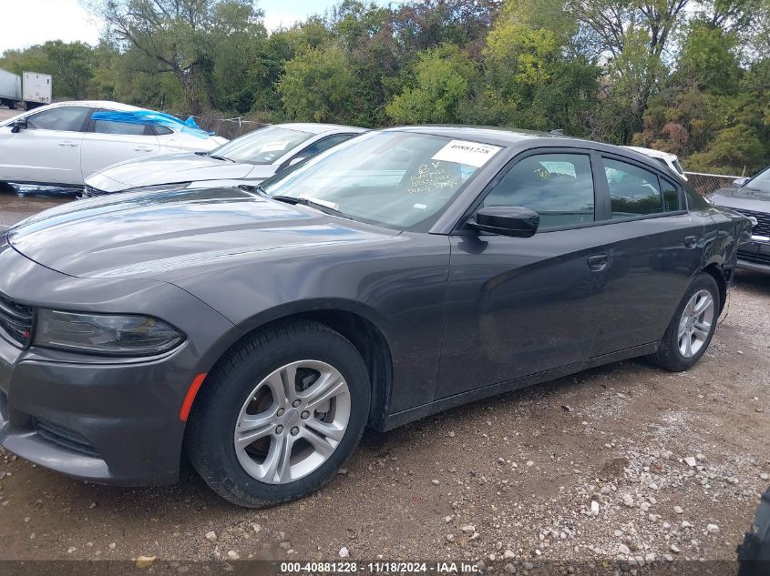 2023 Dodge Charger Sxt VIN: 2C3CDXBG4PH531121 Lot: 40881228