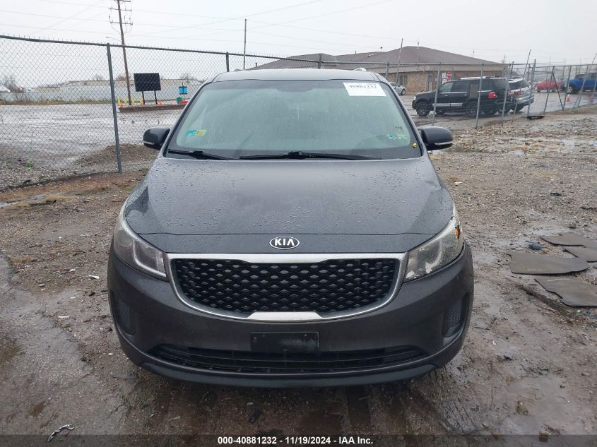 2015 Kia Sedona Lx VIN: KNDMB5C17F6052373 Lot: 40881232