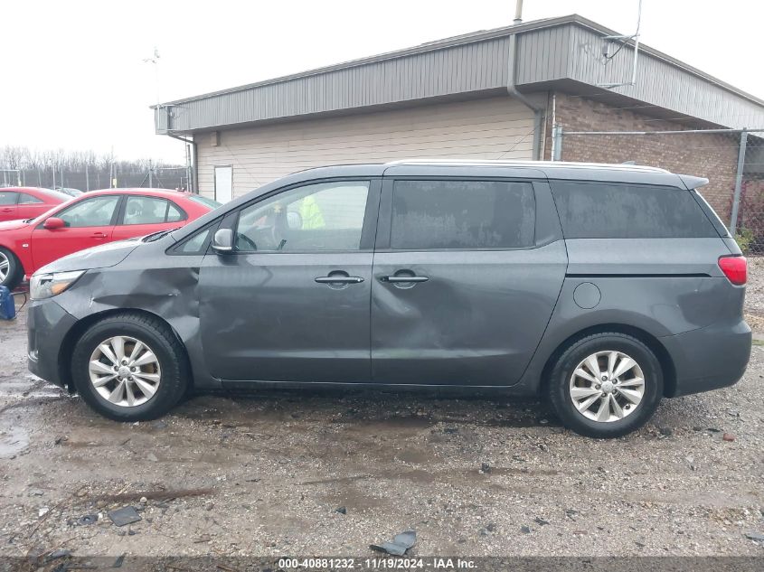 2015 Kia Sedona Lx VIN: KNDMB5C17F6052373 Lot: 40881232