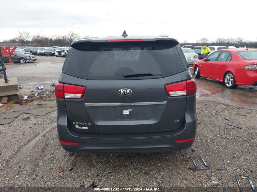 2015 Kia Sedona Lx VIN: KNDMB5C17F6052373 Lot: 40881232