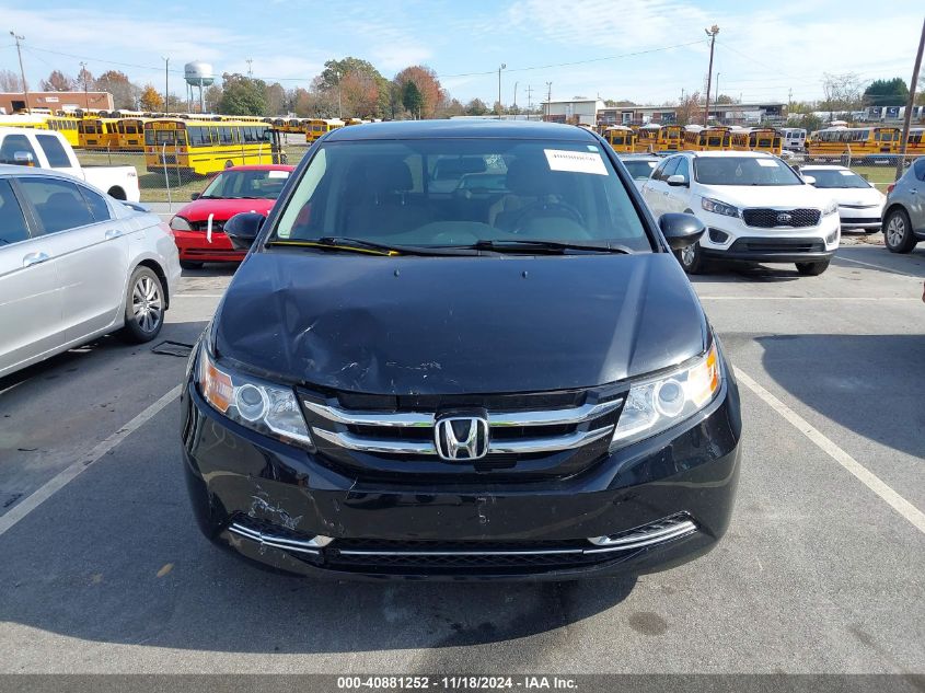 2017 Honda Odyssey Se VIN: 5FNRL5H3XHB020487 Lot: 40881252