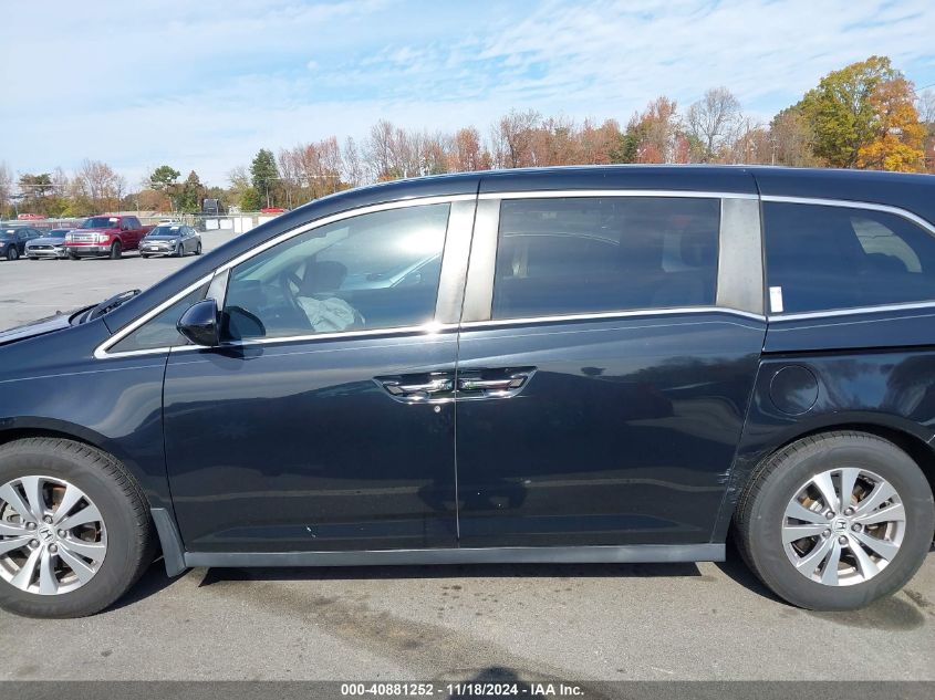 2017 Honda Odyssey Se VIN: 5FNRL5H3XHB020487 Lot: 40881252