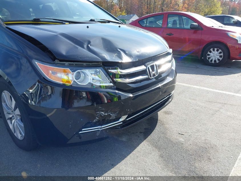 2017 Honda Odyssey Se VIN: 5FNRL5H3XHB020487 Lot: 40881252