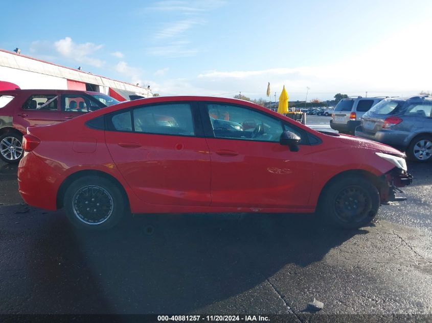 2016 CHEVROLET CRUZE VIN: 1G1BC5SM3G7288801