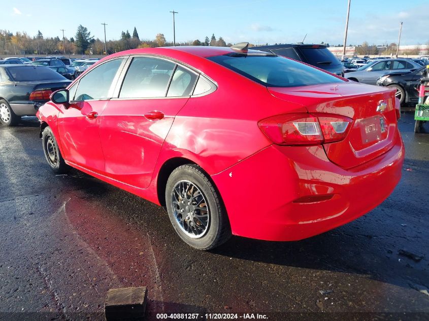 2016 Chevrolet Cruze Ls Auto VIN: 1G1BC5SM3G7288801 Lot: 40881257