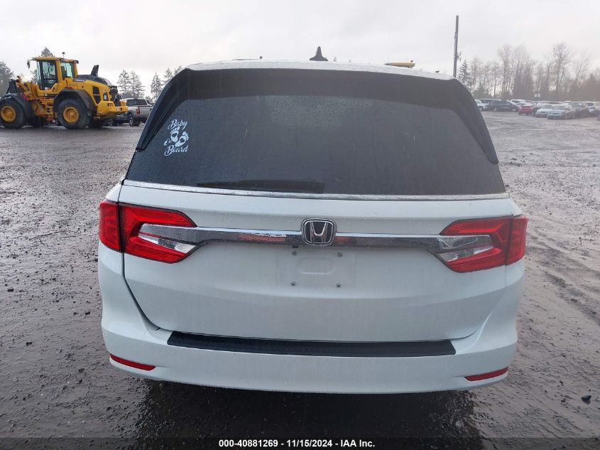 2019 Honda Odyssey Ex-L VIN: 5FNRL6H75KB057625 Lot: 40881269