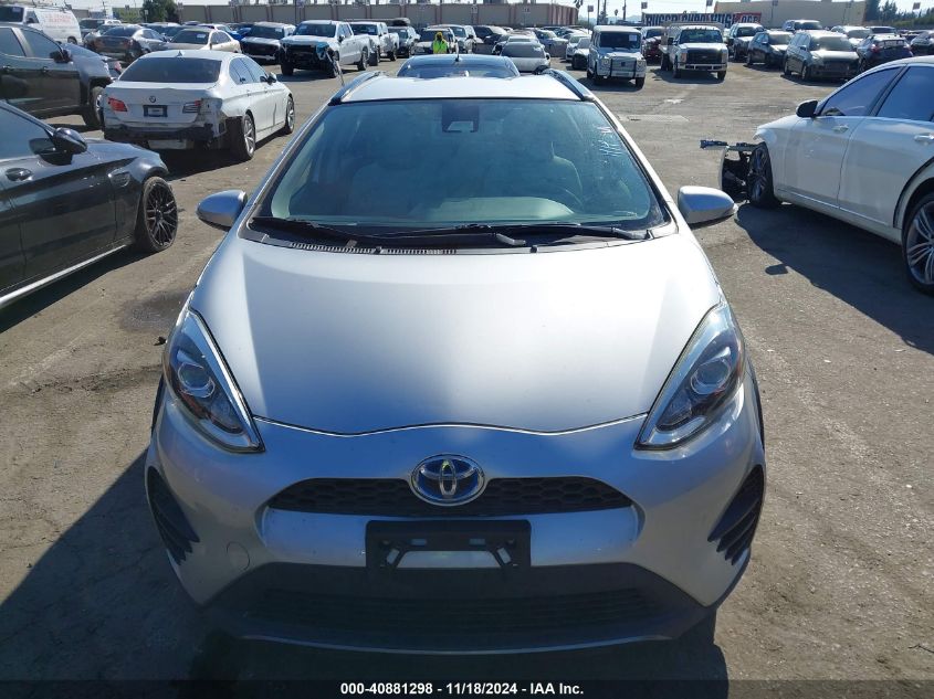 2018 Toyota Prius C One VIN: JTDKDTB37J1603142 Lot: 40881298