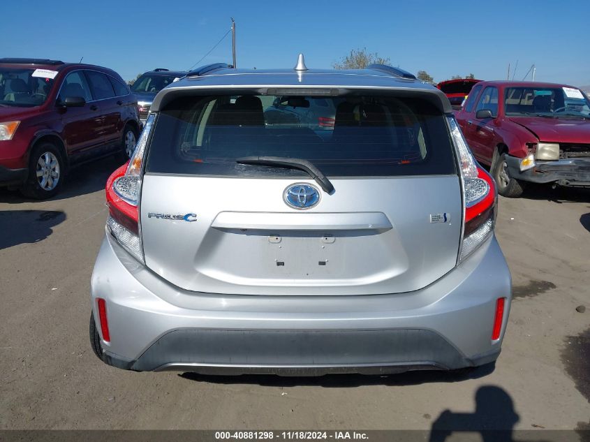 2018 Toyota Prius C One VIN: JTDKDTB37J1603142 Lot: 40881298