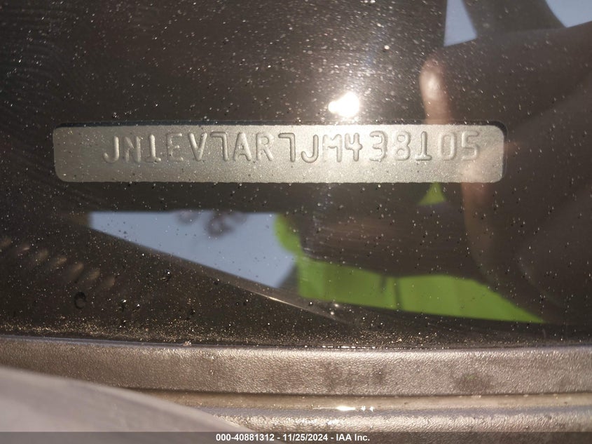2018 INFINITI Q50 VIN: JN1EV7AR7JM438105
