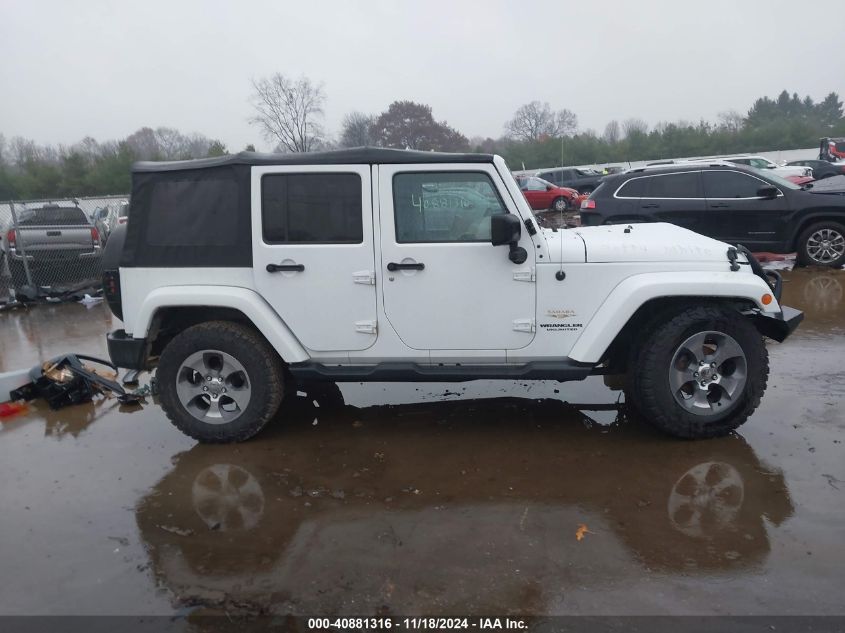 2015 Jeep Wrangler Unlimited Sahara VIN: 1C4BJWEG4FL748885 Lot: 40881316