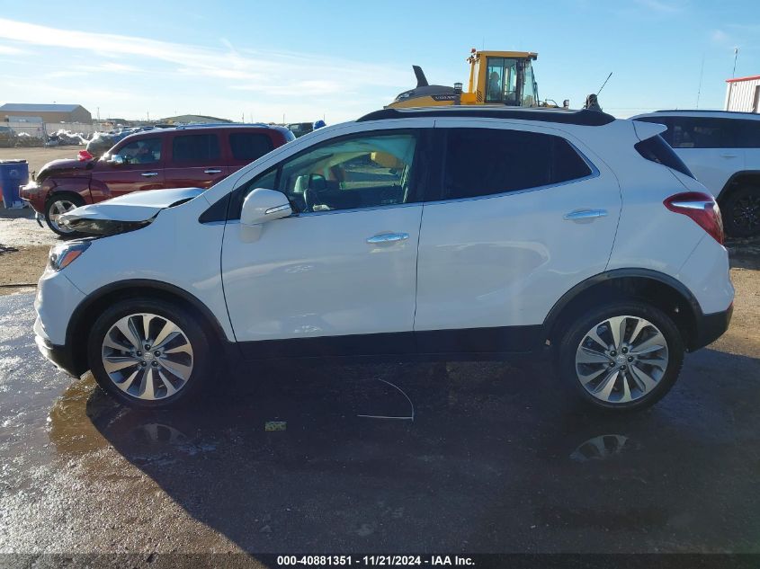 2019 Buick Encore Fwd Preferred VIN: KL4CJASB4KB897596 Lot: 40881351