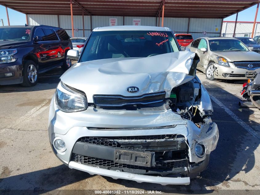 2018 Kia Soul + VIN: KNDJP3A55J7531389 Lot: 40881352