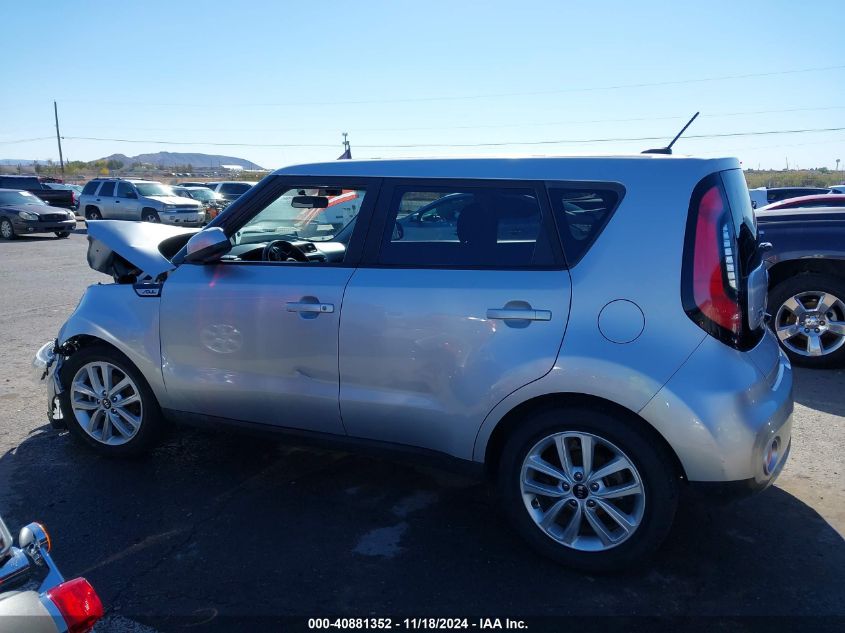 2018 Kia Soul + VIN: KNDJP3A55J7531389 Lot: 40881352