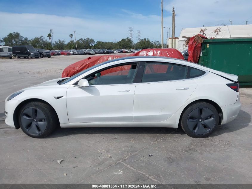 2020 Tesla Model 3 Standard Range Plus Rear-Wheel Drive/Standard Range Rear-Wheel Drive VIN: 5YJ3E1EA9LF737158 Lot: 40881354