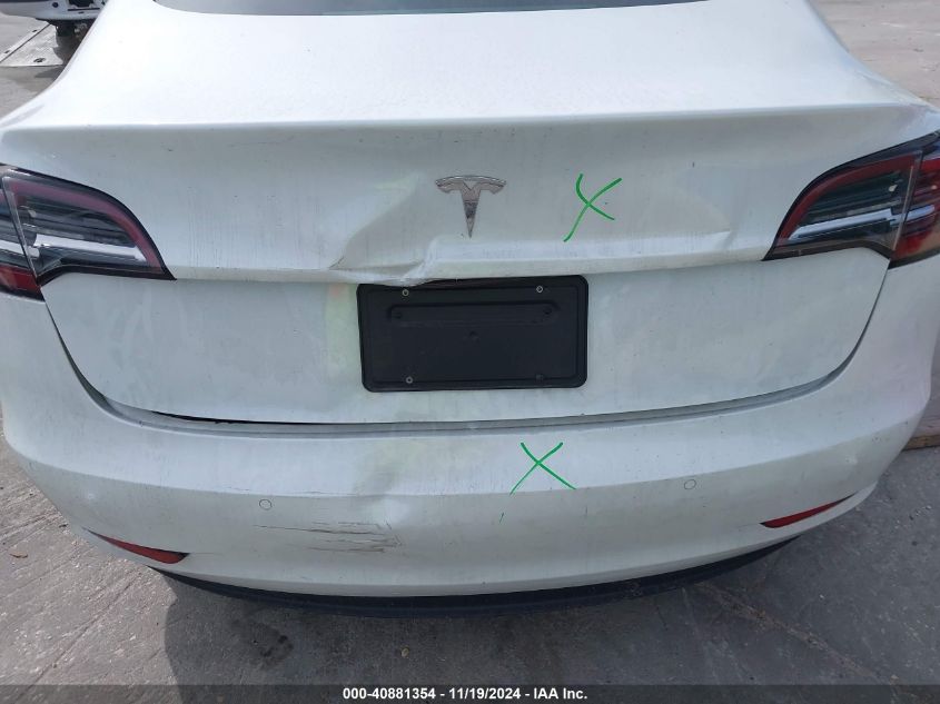 2020 Tesla Model 3 Standard Range Plus Rear-Wheel Drive/Standard Range Rear-Wheel Drive VIN: 5YJ3E1EA9LF737158 Lot: 40881354