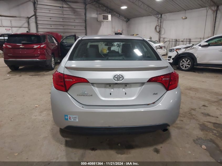 2017 Toyota Corolla Se VIN: 2T1BURHE7HC916421 Lot: 40881364