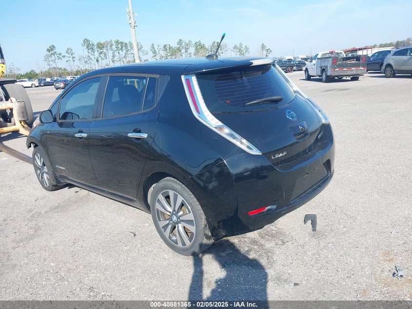 Vin: 1n4az0cp9dc408994, lot: 41371028, nissan leaf sl 20133