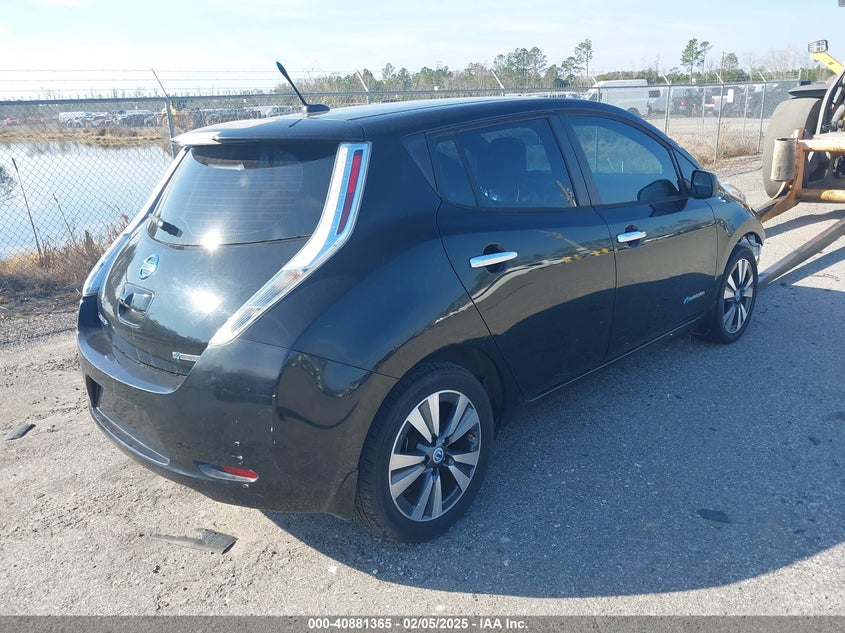 Vin: 1n4az0cp9dc408994, lot: 41371028, nissan leaf sl 20134