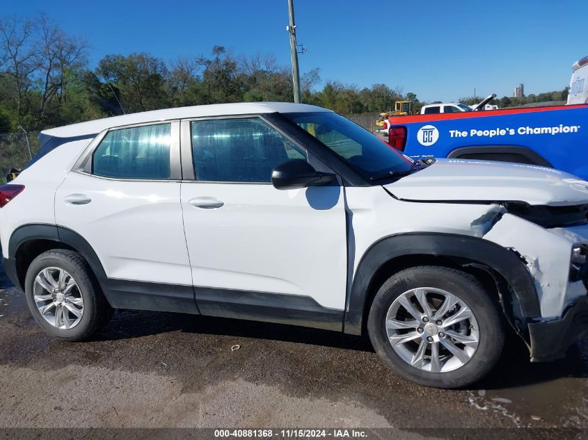 2023 Chevrolet Trailblazer Fwd Ls VIN: KL79MMS29PB154302 Lot: 40881368