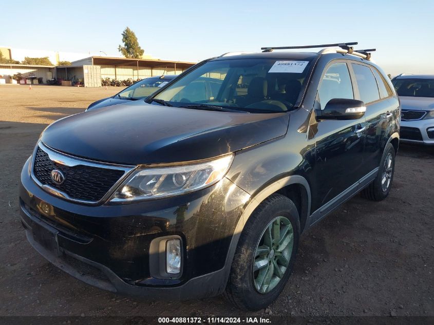 2014 Kia Sorento Lx VIN: 5XYKT4A60EG504883 Lot: 40881372