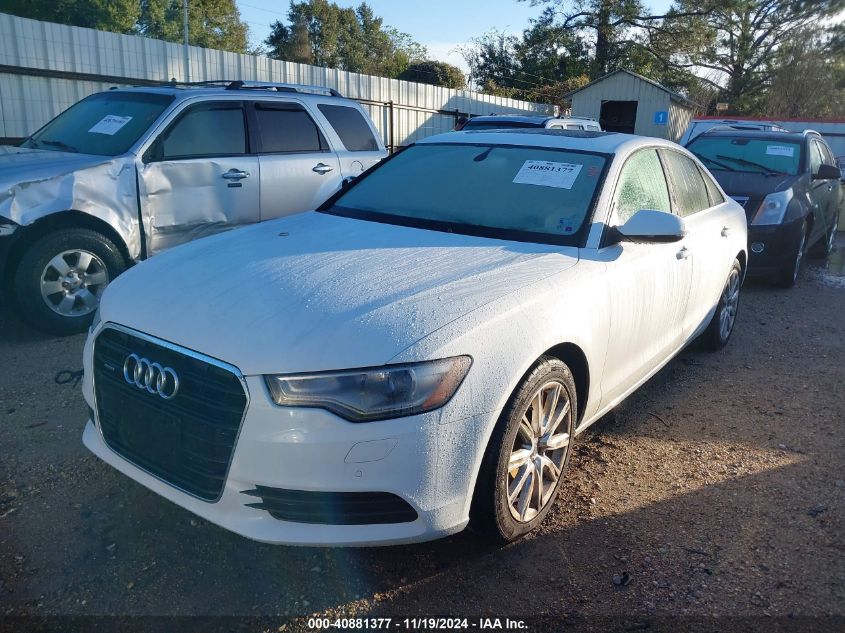 2013 Audi A6 2.0T Premium VIN: WAUGFAFC5DN153595 Lot: 40881377