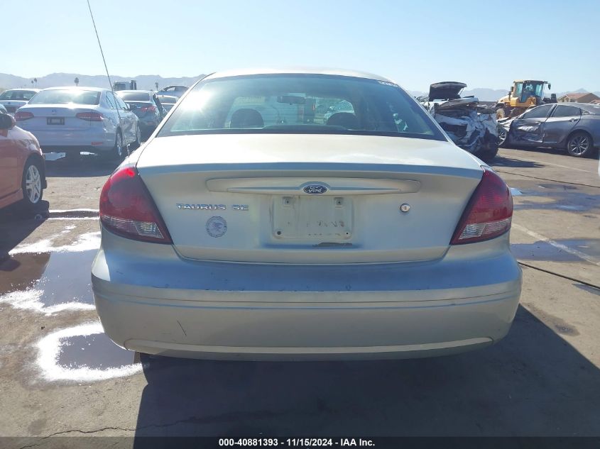 2006 Ford Taurus Se VIN: 1FAFP53U76A105645 Lot: 40881393