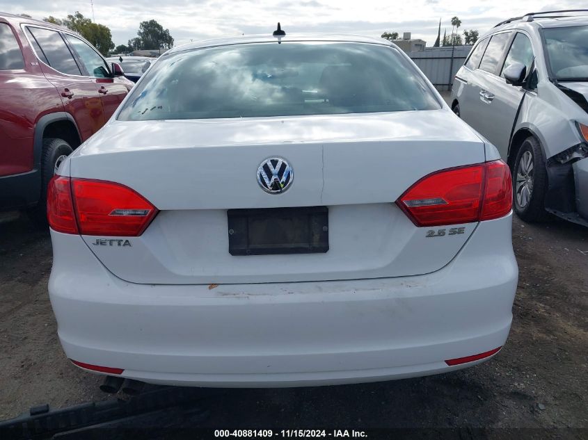 2013 Volkswagen Jetta 2.5L Se VIN: 3VWDP7AJ3DM384286 Lot: 40881409