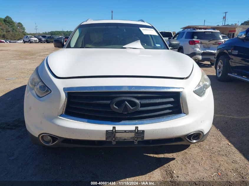 2013 Infiniti Fx37 VIN: JN8CS1MU3DM141528 Lot: 40881435