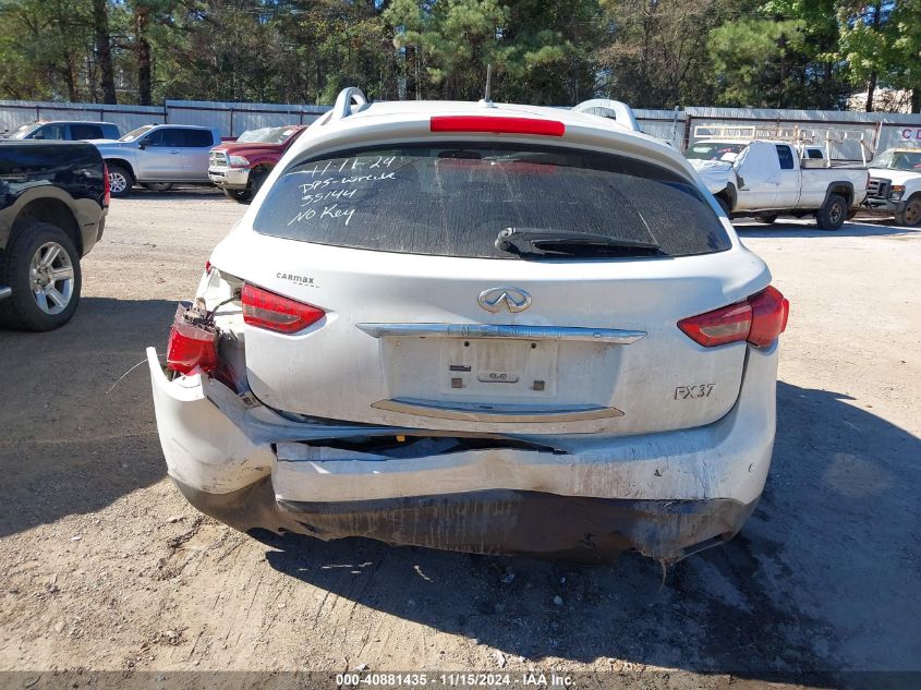 2013 Infiniti Fx37 VIN: JN8CS1MU3DM141528 Lot: 40881435