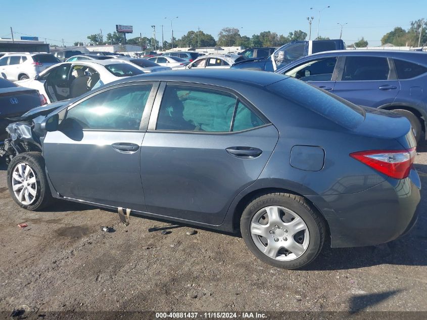 2015 Toyota Corolla Le VIN: 5YFBURHE2FP289866 Lot: 40881437