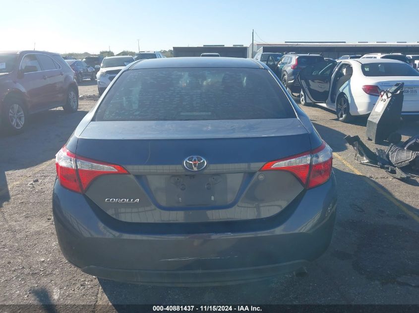 2015 Toyota Corolla Le VIN: 5YFBURHE2FP289866 Lot: 40881437