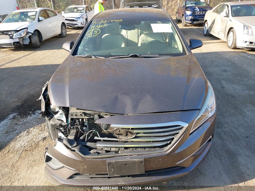 2016 HYUNDAI SONATA VIN: 5NPE24AF0GH435317