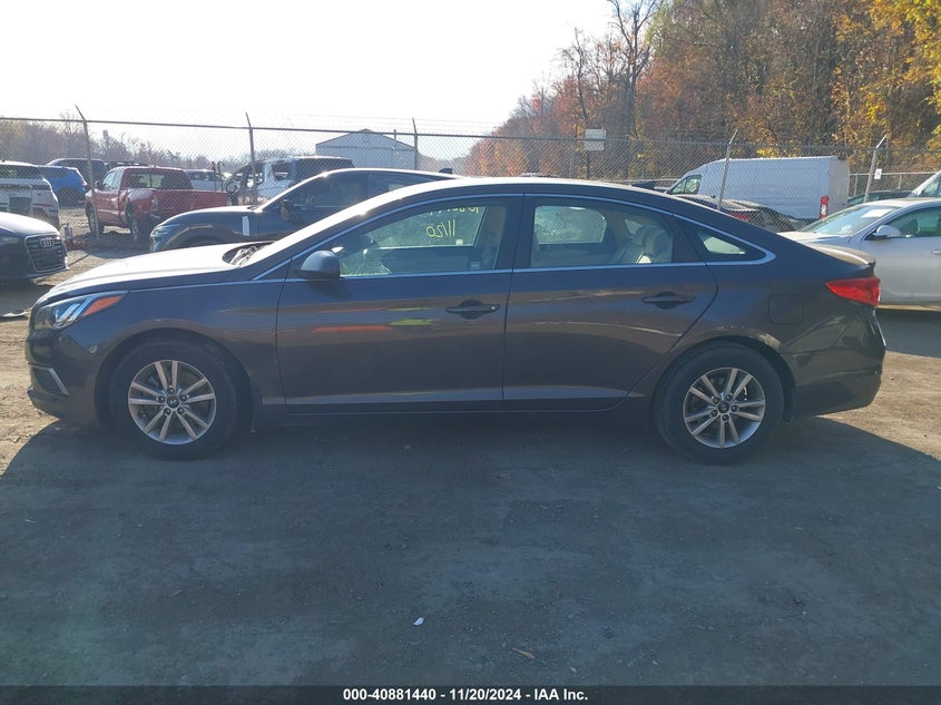2016 HYUNDAI SONATA VIN: 5NPE24AF0GH435317