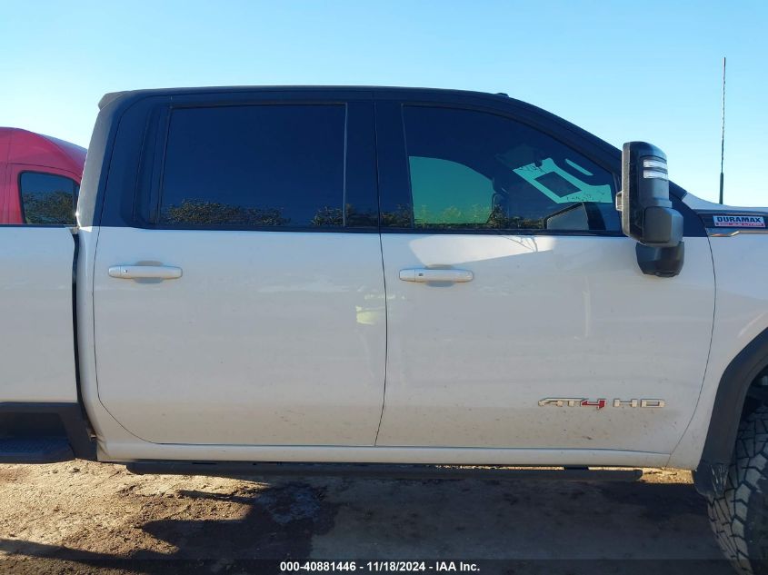 2022 GMC Sierra 2500Hd 4Wd Standard Bed At4 VIN: 1GT49PEY2NF225426 Lot: 40881446