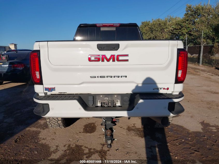 2022 GMC Sierra 2500Hd 4Wd Standard Bed At4 VIN: 1GT49PEY2NF225426 Lot: 40881446