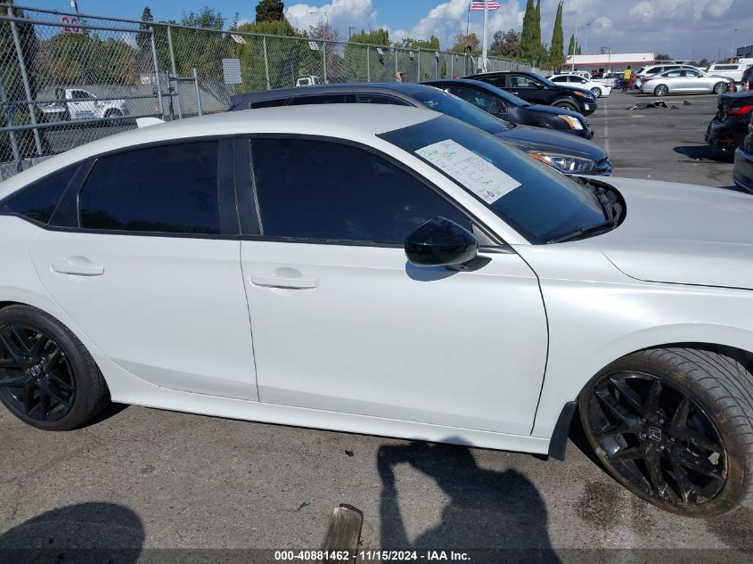 2022 Honda Civic Sport VIN: 2HGFE2F56NH527930 Lot: 40881462