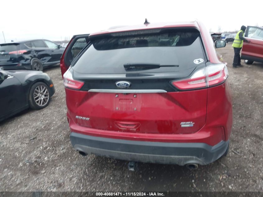 2020 Ford Edge Sel VIN: 2FMPK4J93LBB53757 Lot: 40881471