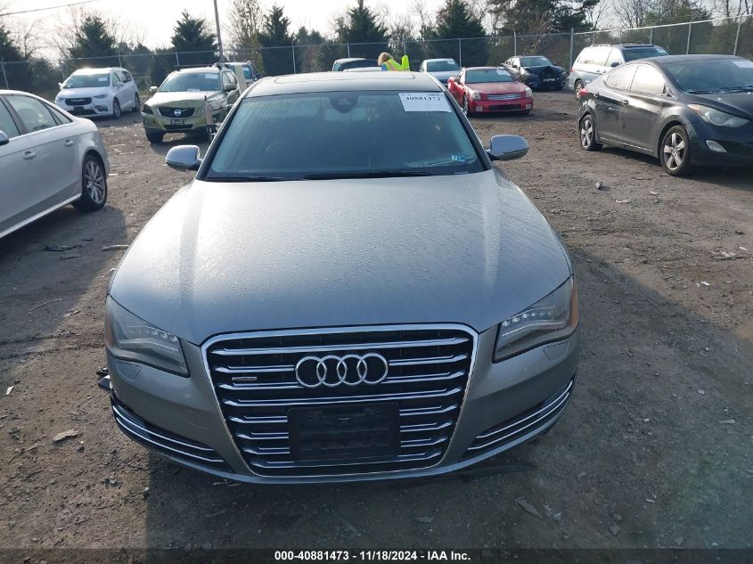 2012 Audi A8 L 4.2 VIN: WAURVAFD7CN038760 Lot: 40881473