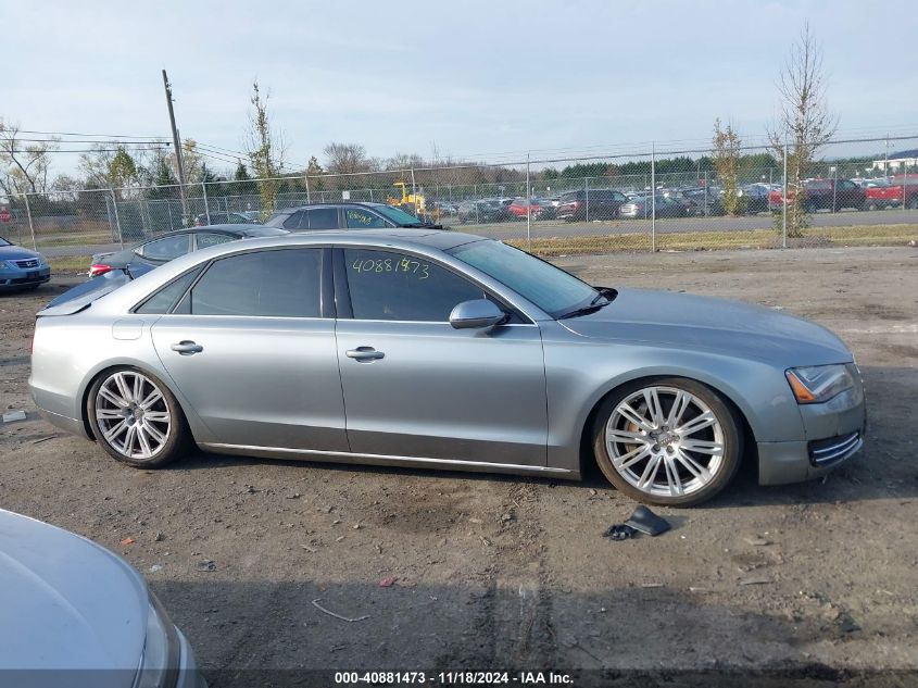 2012 Audi A8 L 4.2 VIN: WAURVAFD7CN038760 Lot: 40881473