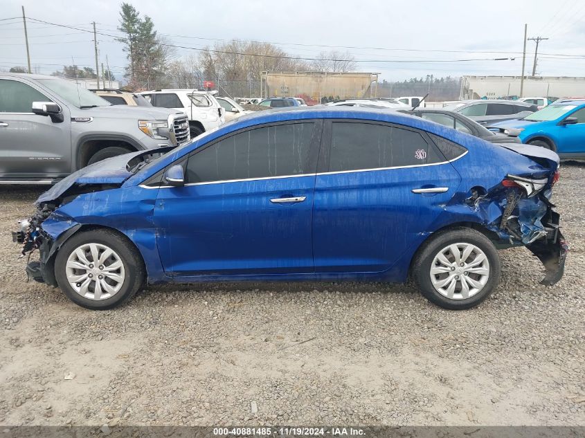 2022 Hyundai Accent Limited VIN: 3KPC34A66NE162678 Lot: 40881485