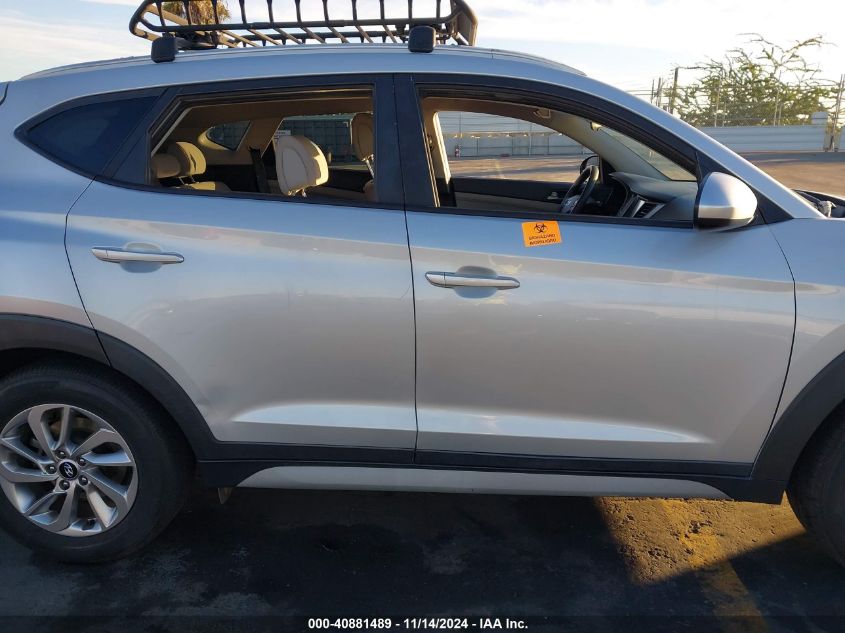 2018 Hyundai Tucson Sel VIN: KM8J33A46JU684783 Lot: 40881489