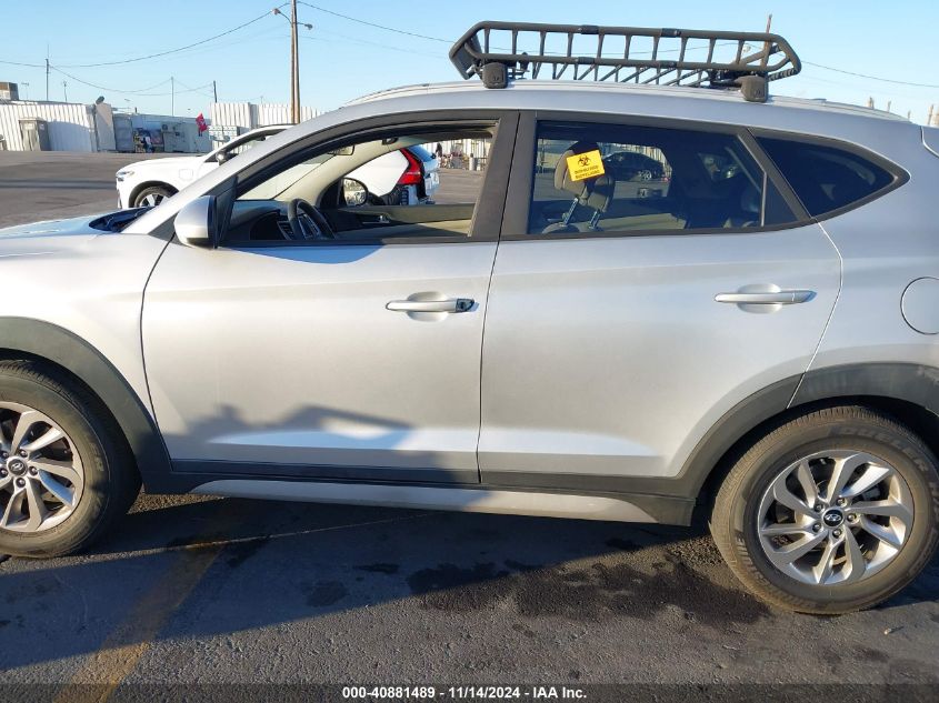 2018 Hyundai Tucson Sel VIN: KM8J33A46JU684783 Lot: 40881489