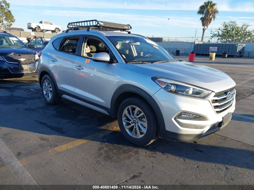 2018 Hyundai Tucson Sel VIN: KM8J33A46JU684783 Lot: 40881489