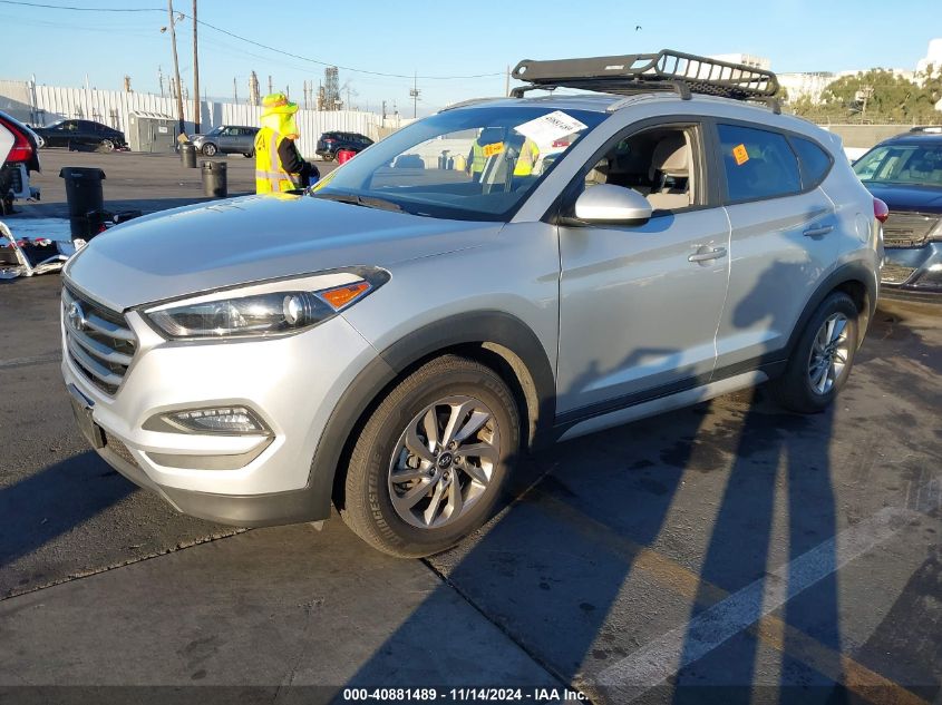 2018 Hyundai Tucson Sel VIN: KM8J33A46JU684783 Lot: 40881489